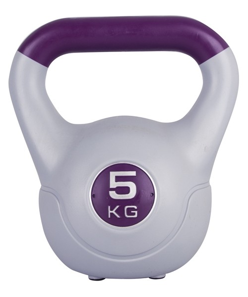 Neoprene Kettlebells inSPORTline: Vinilinė gira cementiniu užpildu inSPORTline 5kg