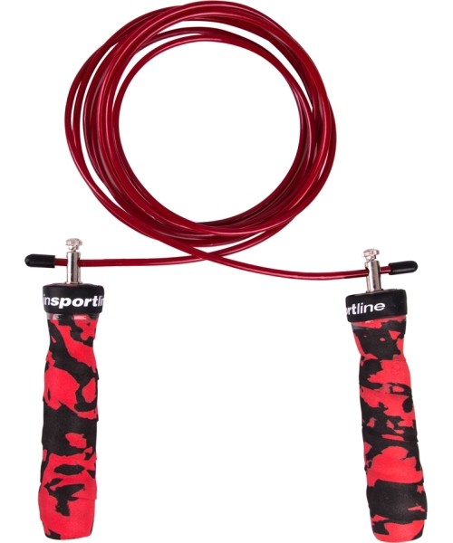 Jumping Ropes inSPORTline: Šokdynė su guoliais reguliuojamo ilgio inSPORTline Jumpkamu