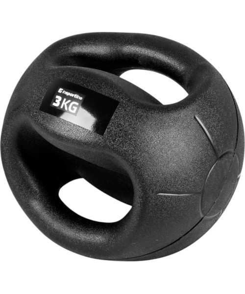 Medicine Balls With Handles inSPORTline: Medicininis kamuolys su rankenomis inSPORTline GrabMe 3kg