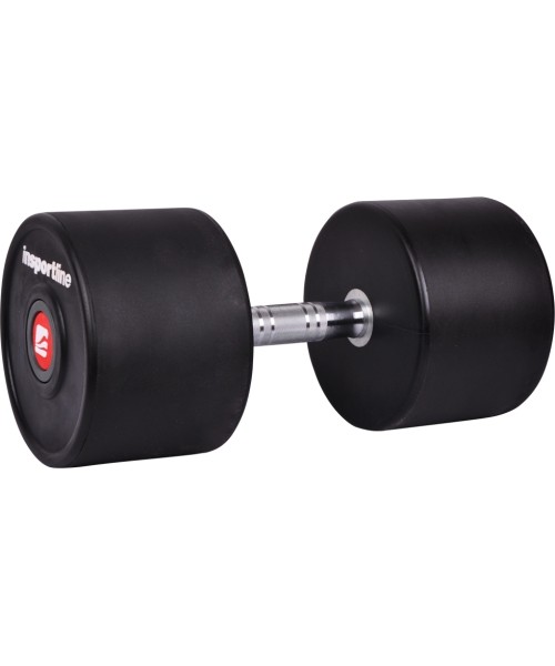 Rubber Dumbbells inSPORTline: Gumuotas hantelis inSPORTline PRO 50kg