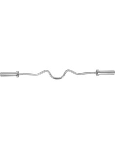 Olympic Bars 50mm inSPORTline: Curled Barbell Bar inSPORTline OLYMPIC Triceps Combo 120 cm OB-47G