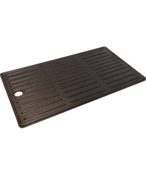 Grill Tools and Accessories Char-Broil: Cast Iron Cooking Plate For 2 Burner Grills Char-Broil