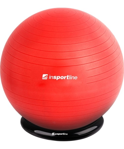 Võimlemispallid ja pallid-toolid inSPORTline: Treniruočių kamuolys inSPORTline Top Ball 65 cm su kamuolio pagrindu