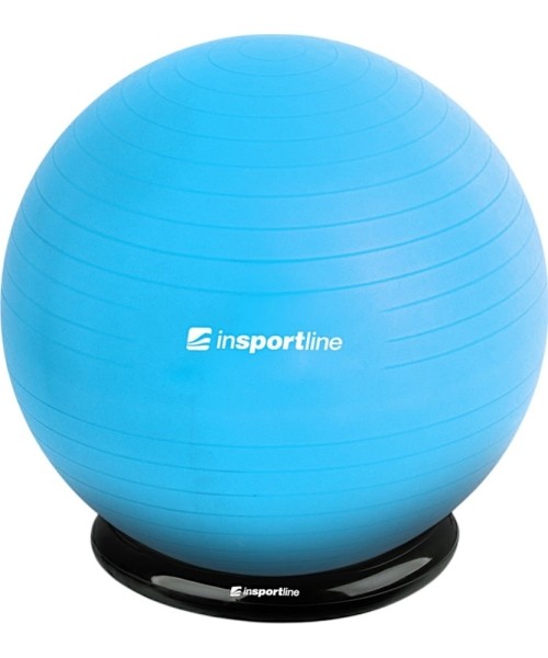 Võimlemispallid ja pallid-toolid inSPORTline: Treniruočių kamuolys inSPORTline Top Ball 75 cm su kamuolio pagrindu