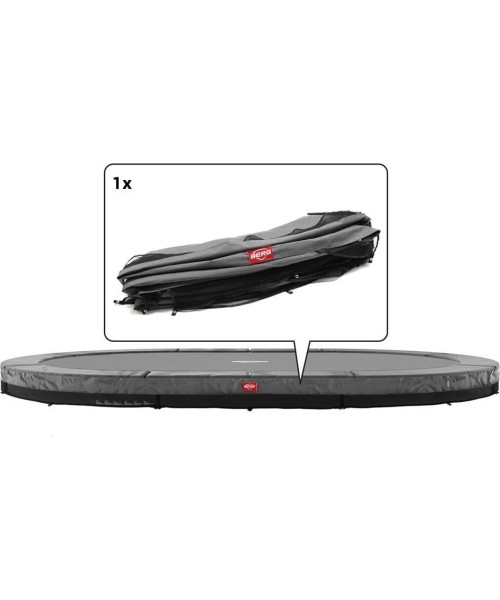 Trampoline Spare Parts BERG: Grand Champion - InGround Padding 350 grey (27cm)