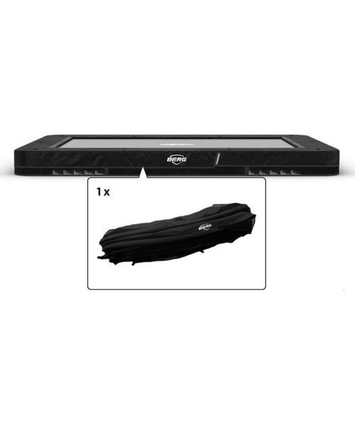 Trampoline Spare Parts BERG: Ultim Champion - InGround Padding 330 Black (22cm)