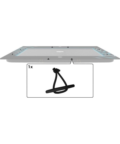 Trampoline Spare Parts BERG: Ultim Elite - Elastic Band With Cylinder for Padding (4x)