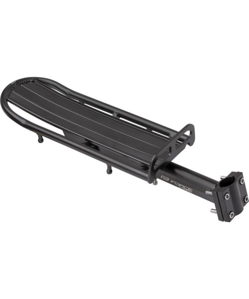 Kindad ja kiivrid : Dviračio bagažinė FORCE Carr,y tvirtinama ant balnelio stovo, 25.0-31.6mm, juoda