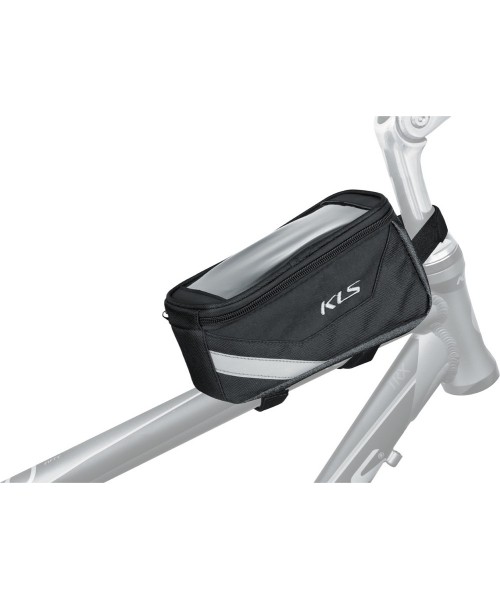 Gloves & Helmets & Accessories : Dviračio krepšys ant rėmo KLS Brick Eco, 1.1l