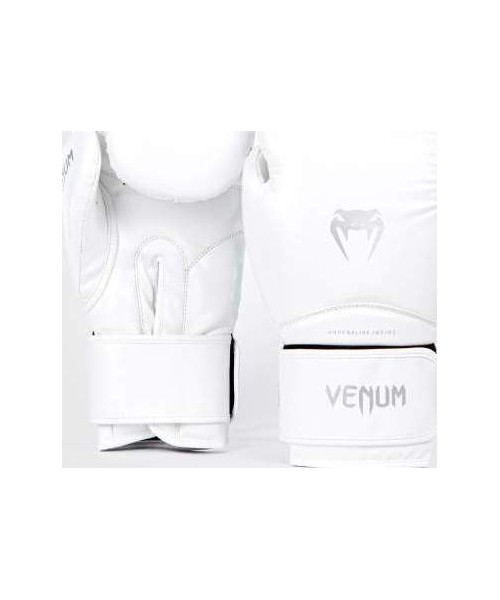 Boksikindad Venum: "Venum Contender 1.5" bokso pirštinės - baltos/ sidabrinės