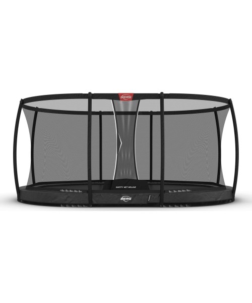 In-ground trampolines BERG: BERG Grand Champion InGround 470 Grey + Safety Net Deluxe