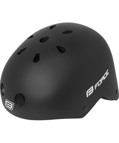 Kindad ja kiivrid : Kiiver FORCE BMX 54-58cm S-M (must matt)