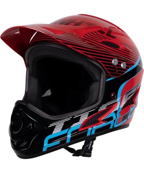 Kindad ja kiivrid : Kiiver FORCE TIGER , L-XL, 59-61cm (punane)