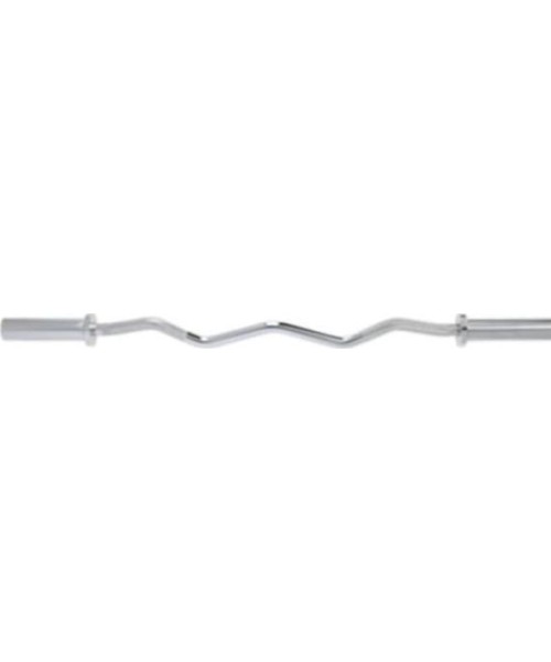 Olympic Bars 50mm HMS: Lenktas olimpinis grifas HMS GOL160 120cm