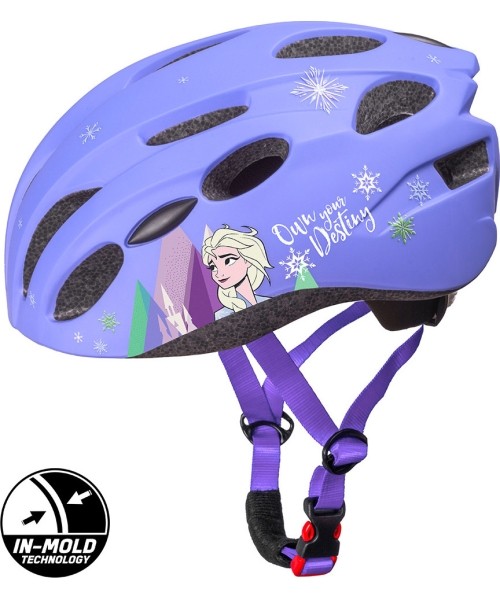 Kindad ja kiivrid : Dvirtex Frozen jalgrattakiiver, suurus 52-56cm, lilla