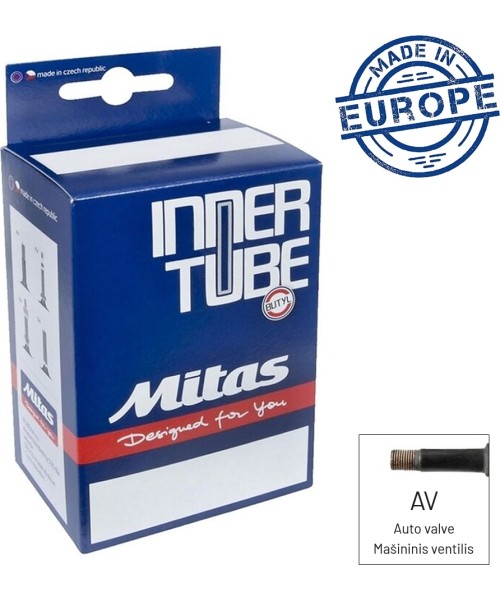 Gloves & Helmets & Accessories : Bicycle Tube Mitas, 27.5x1.50-2,00 (37/54-622) AV 40 mm
