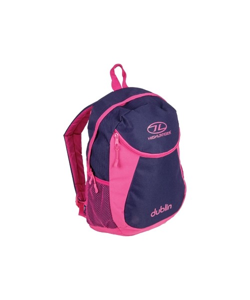 Leisure Backpacks and Bags Highlander: Kuprinė Highlander Dublin, 15L, violetinė-rožinė