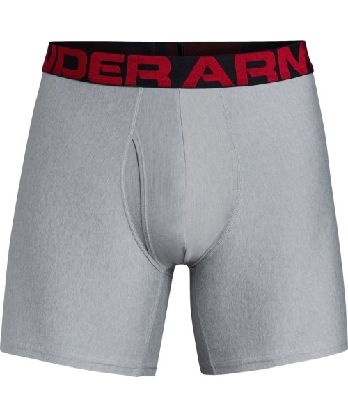 Meeste aluspesu Under Armour: Vyriškos boksininkų kelnės Under Armour Tech 6in - 2 pakuotės