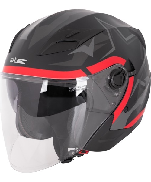 Open Face Helmets W-TEC: Atviras šalmas W-TEC "Barcela Vermella