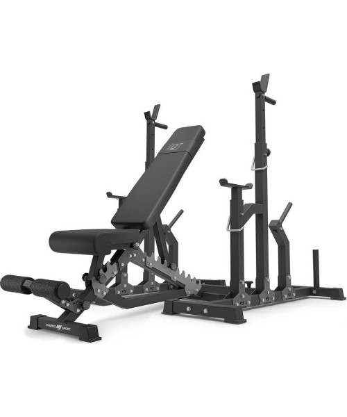 Kükipuurid Marbo Sport: Komplektas MS2_2.0 | dvipusis suoliukas + reguliuojami stovai - Marbo Sport