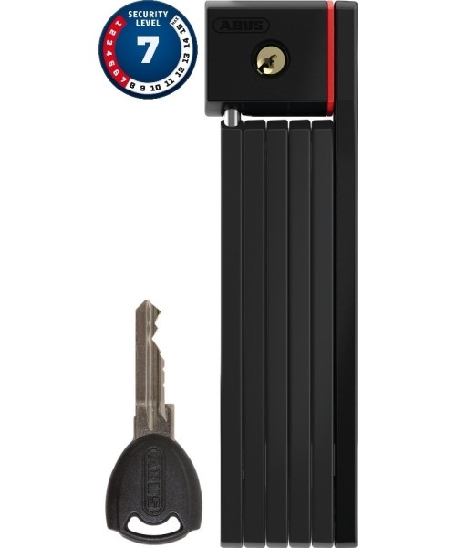 Gloves & Helmets & Accessories Abus: Spyna Abus Folding Bordo uGrip 5700/80 BK SH