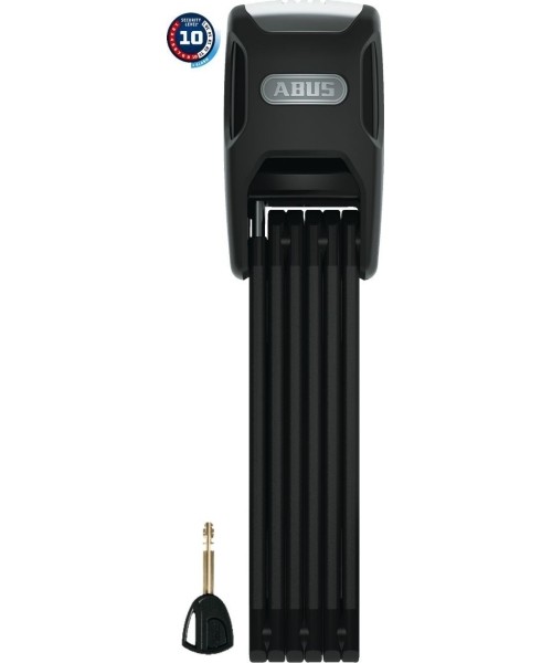 Kindad ja kiivrid Abus: Spyna Abus Bordo Alarm 6000KA/90 black SH