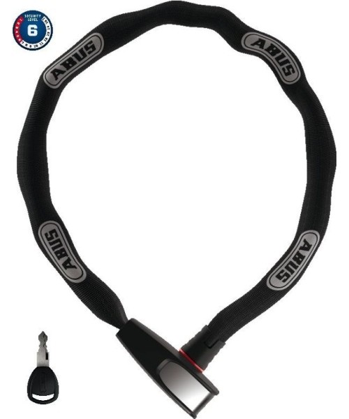Kindad ja kiivrid Abus: Spyna Abus 6806K/85 black (square chain)
