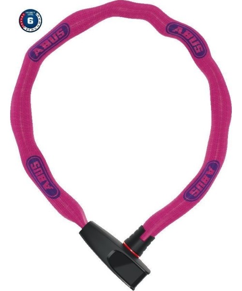 Gloves & Helmets & Accessories Abus: Spyna Abus 6806K/85 NEON pink (square chain)