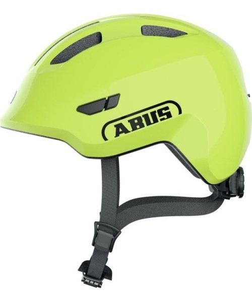 Kindad ja kiivrid Abus: Šalmas Abus Smiley 3.0 shiny yellow
