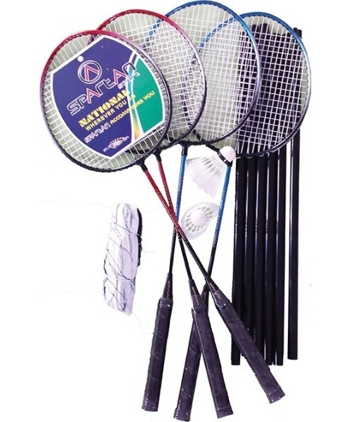 Sulgpalli reketid Spartan: Badmintono rinkinys Spartan Garden