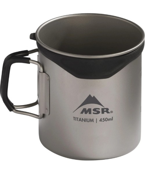 Canteens and Mugs MSR: Titanium cup MSR Titan Cup 450 mL