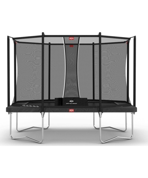 On-ground trampolines BERG: BERG Ultim Favorit Regular 330 Grey + Safety Net Comfort